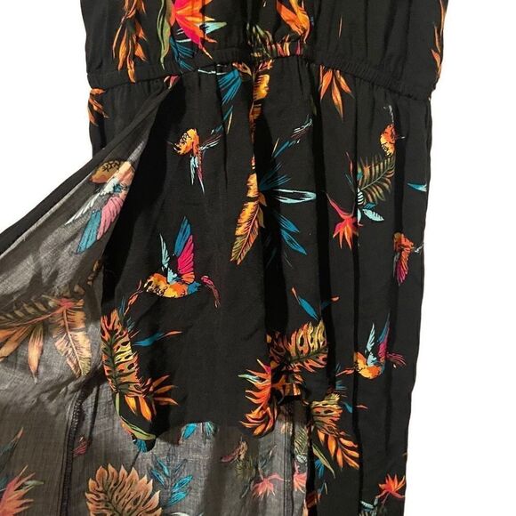 No Boundaries Juniors' high neck walk through dress - Picture 5 of 8